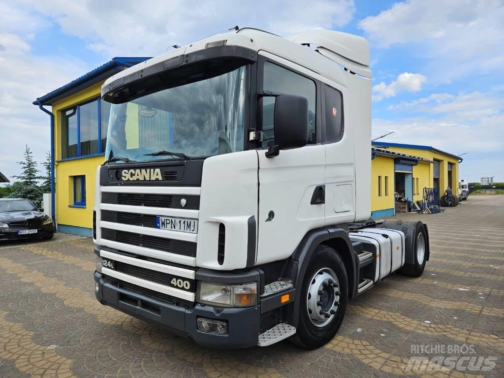 Scania 124 L 400 Conventional Trucks / Tractor Trucks