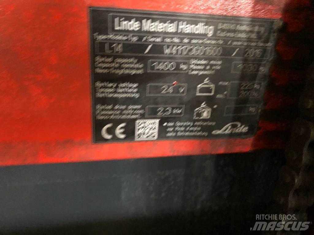 Linde H 16 T-01 LPG trucks