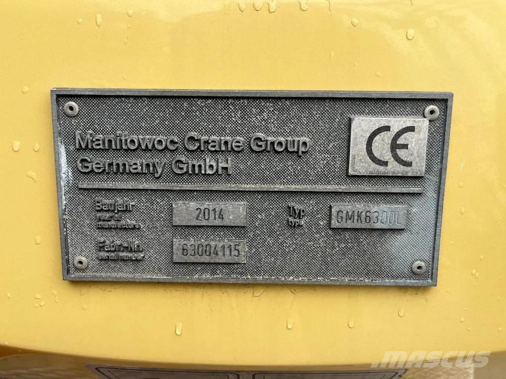 Grove GMK6300L Mobile and all terrain cranes