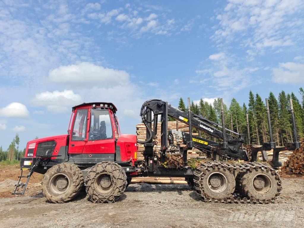 Komatsu 875 Forwarders