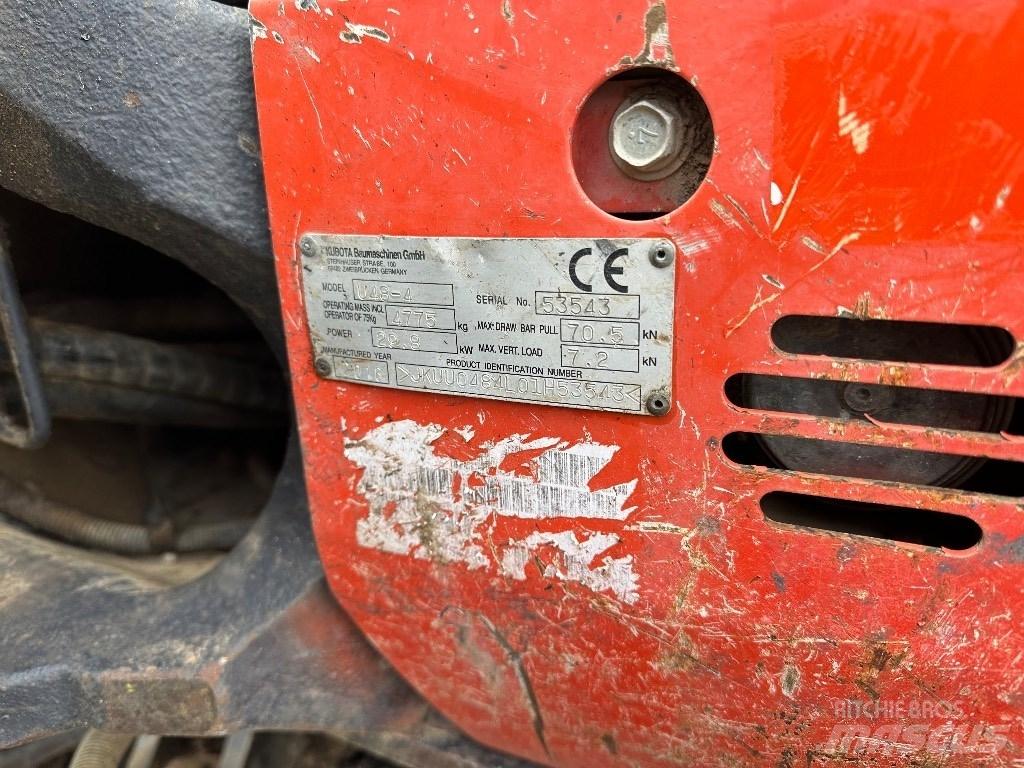 Kubota KX 048-4 Mini Excavators <7t (Mini Diggers)