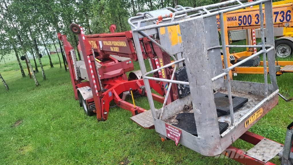 Omme 1650 EBZ Trailer Mounted Aerial Platforms