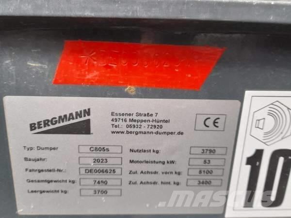 Bergmann C805s/B Articulated Dump Trucks (ADTs)