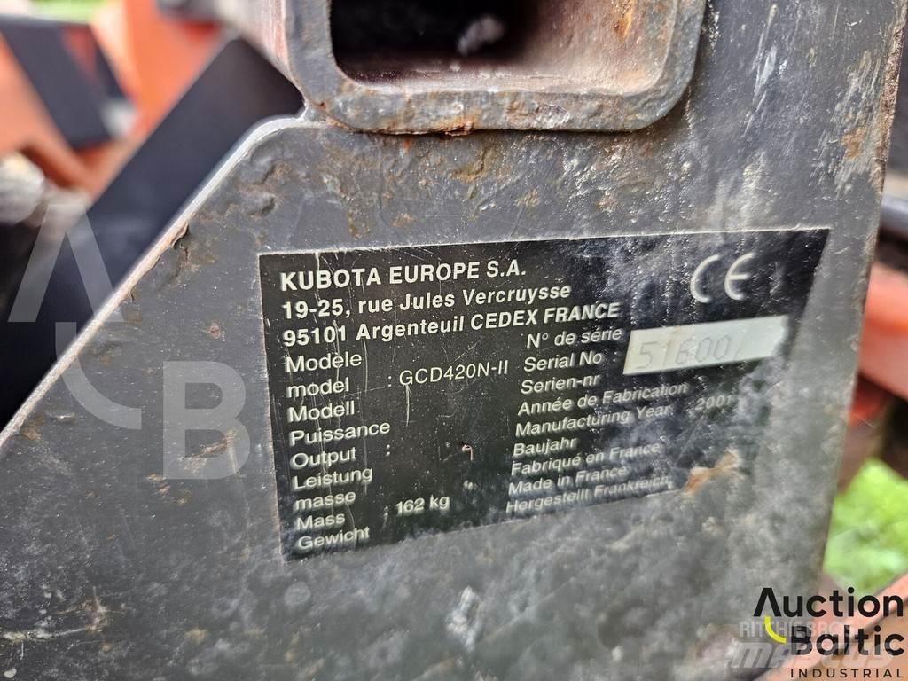 Kubota GCD420N-II Riding mowers