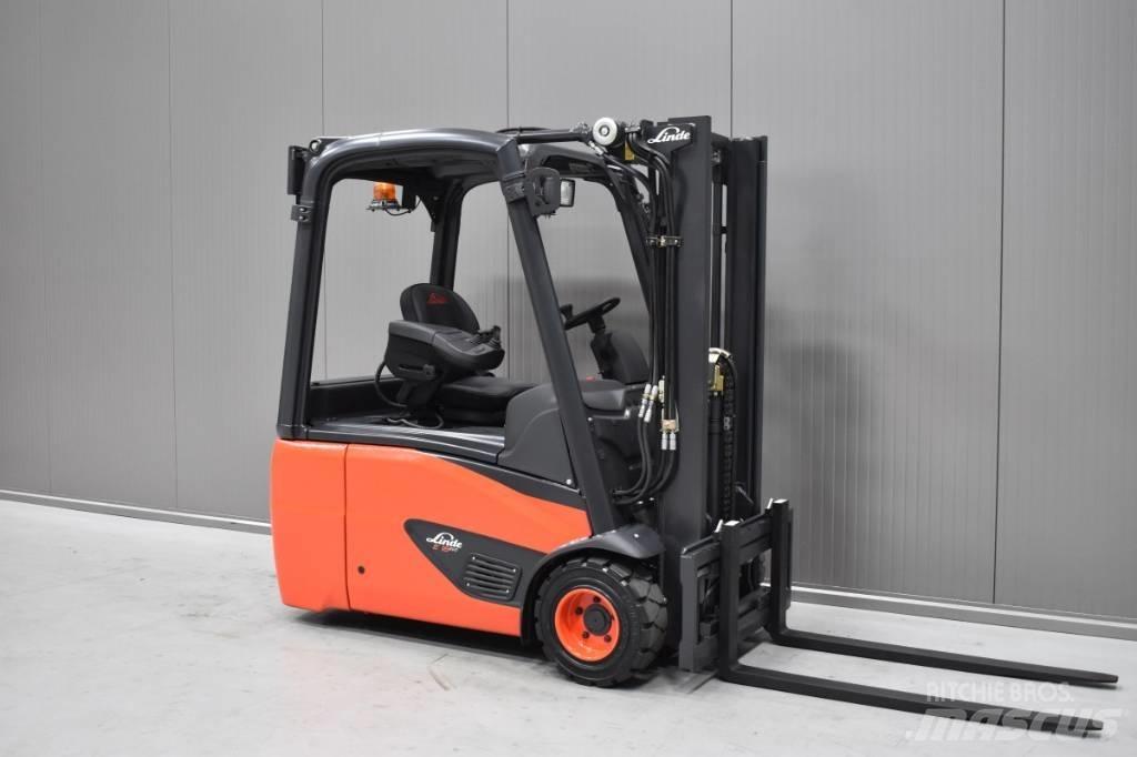 Linde E 18 - 02 Electric Forklifts