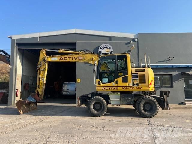Komatsu PW 148 Wheeled Excavators