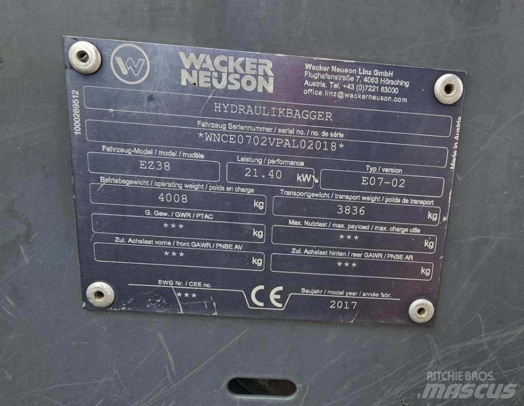 Wacker Neuson EZ 38 Mini Excavators <7t (Mini Diggers)