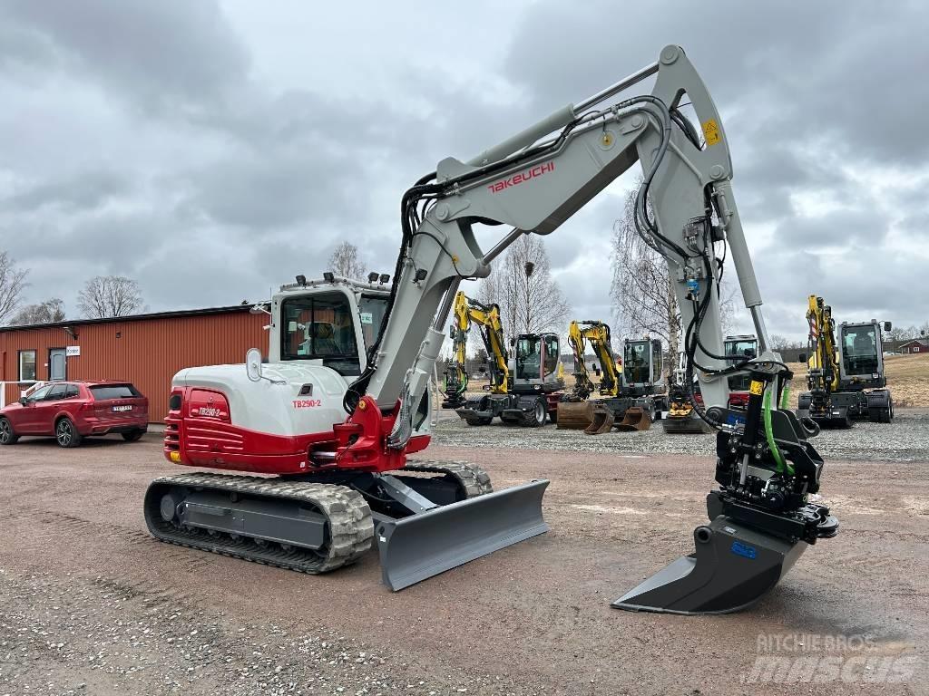 Takeuchi TB290 Mini excavators  7t - 12t
