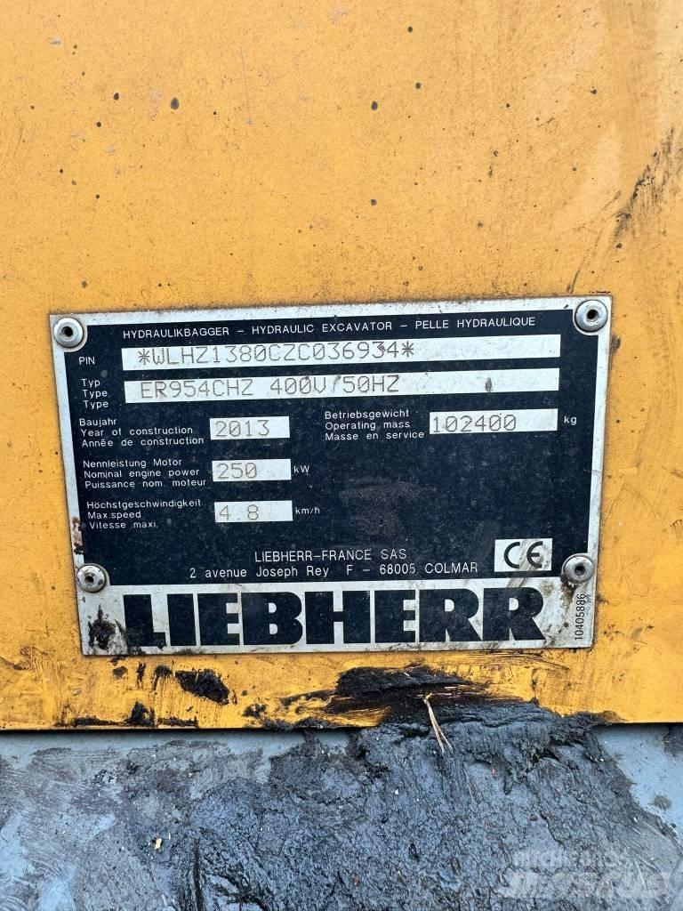 Liebherr ER 954C Waste / Industry Handlers