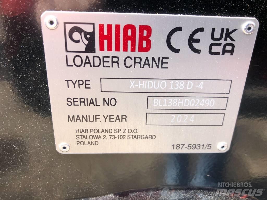 HIAB X-HiDuo 138 D-4 Knuckleboom cranes