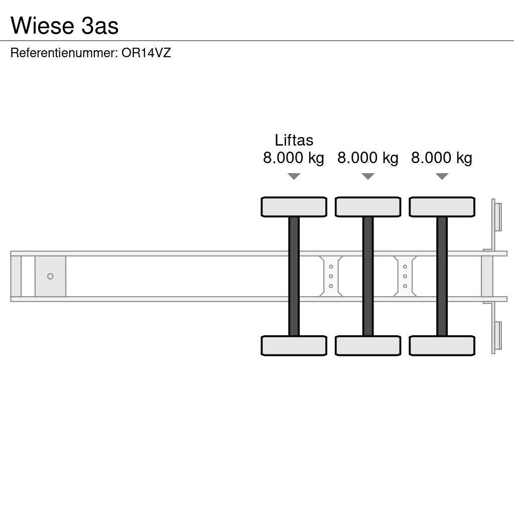 Wiese 3as Flatbed Trailers