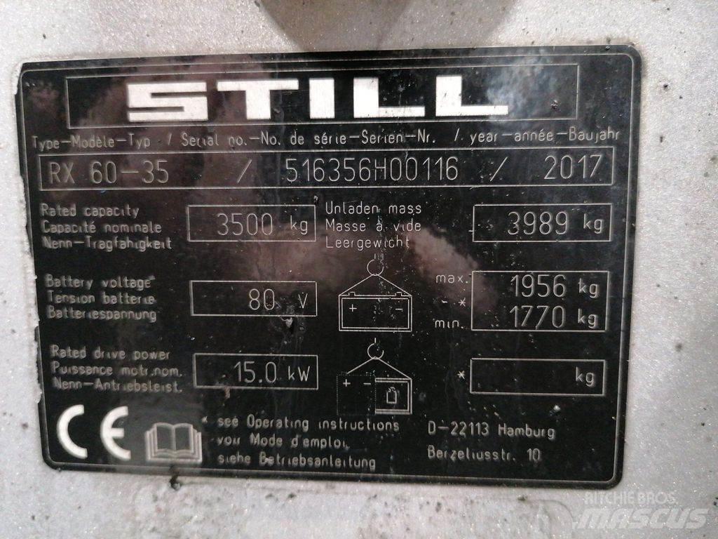Still RX60-35 Electric Forklifts