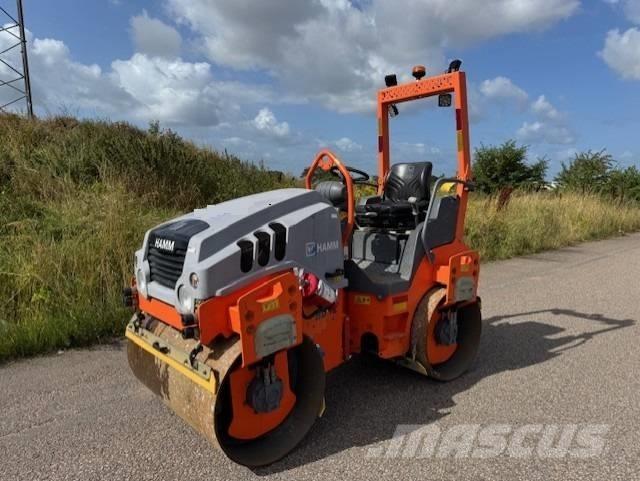 Hamm HD12 VV, Vält Twin drum rollers