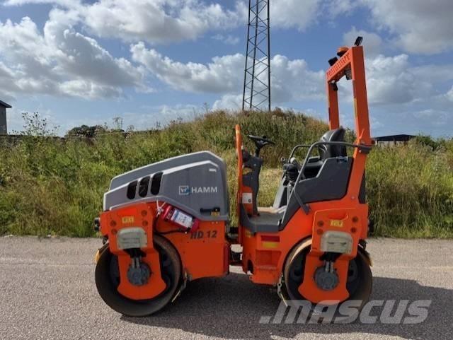 Hamm HD12 VV, Vält Twin drum rollers