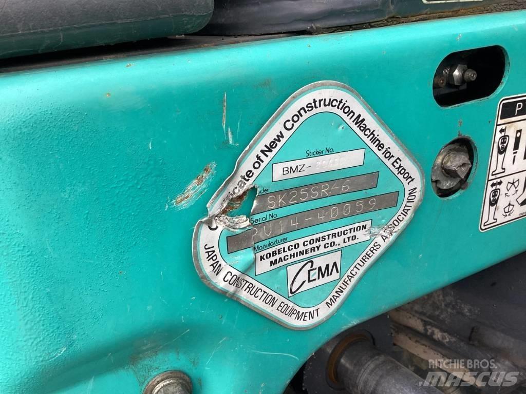 Kobelco SK25SR-6 Mini Excavators <7t (Mini Diggers)