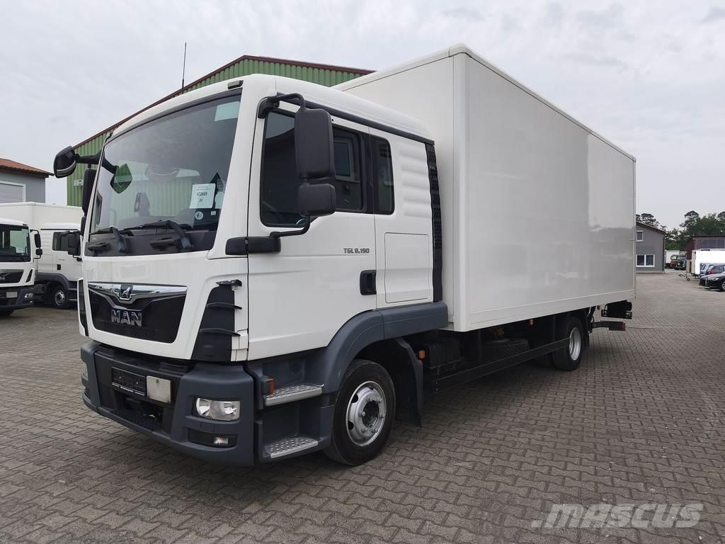 MAN TGL 8.190 Box trucks