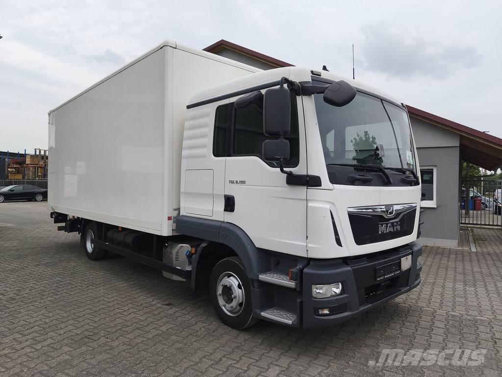 MAN TGL 8.190 Box trucks