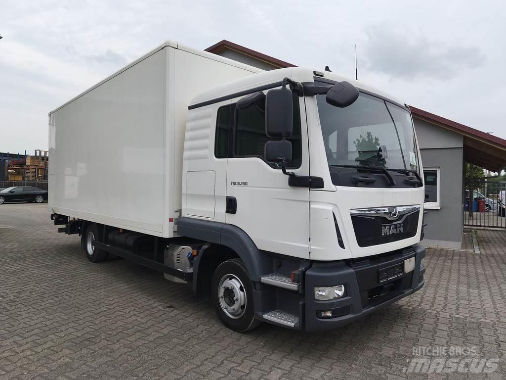 MAN TGL 8.190 Box trucks