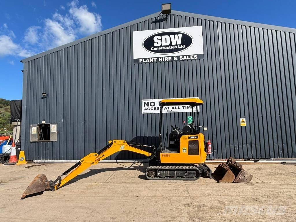 JCB 16 C Mini Excavators <7t (Mini Diggers)