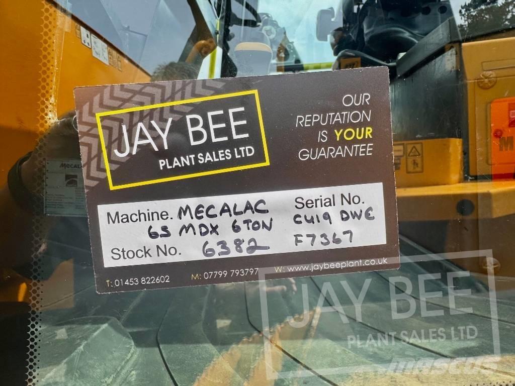 Mecalac 6 MDX Site Dumpers
