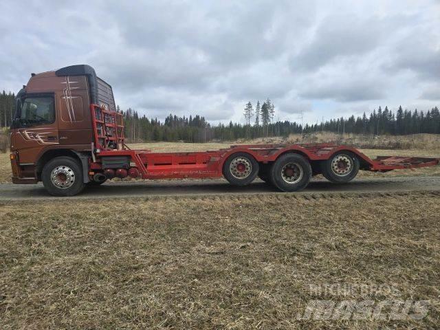Volvo FM12 8x2 Forest machine transport trucks