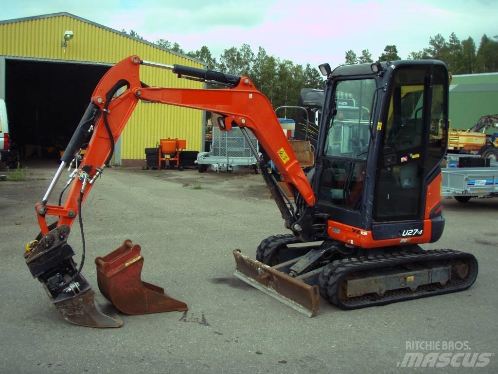 Kubota U 27-4 Mini Excavators <7t (Mini Diggers)