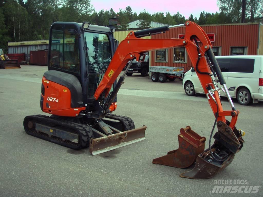 Kubota U 27-4 Mini Excavators <7t (Mini Diggers)