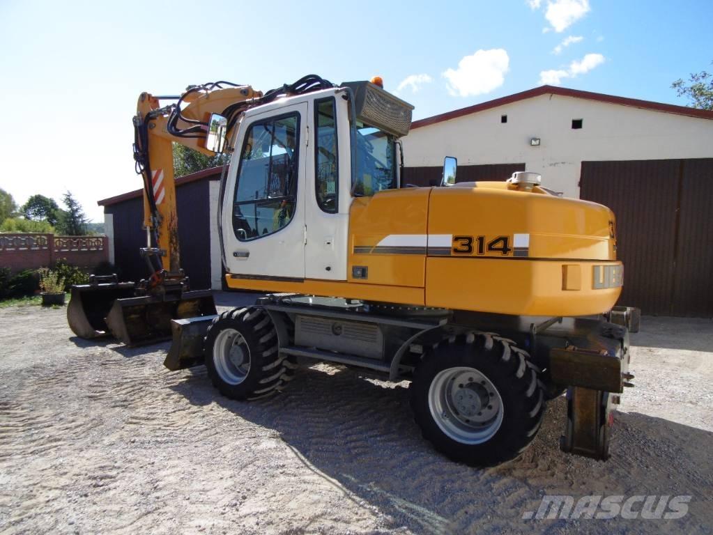 Liebherr A314 Wheeled Excavators