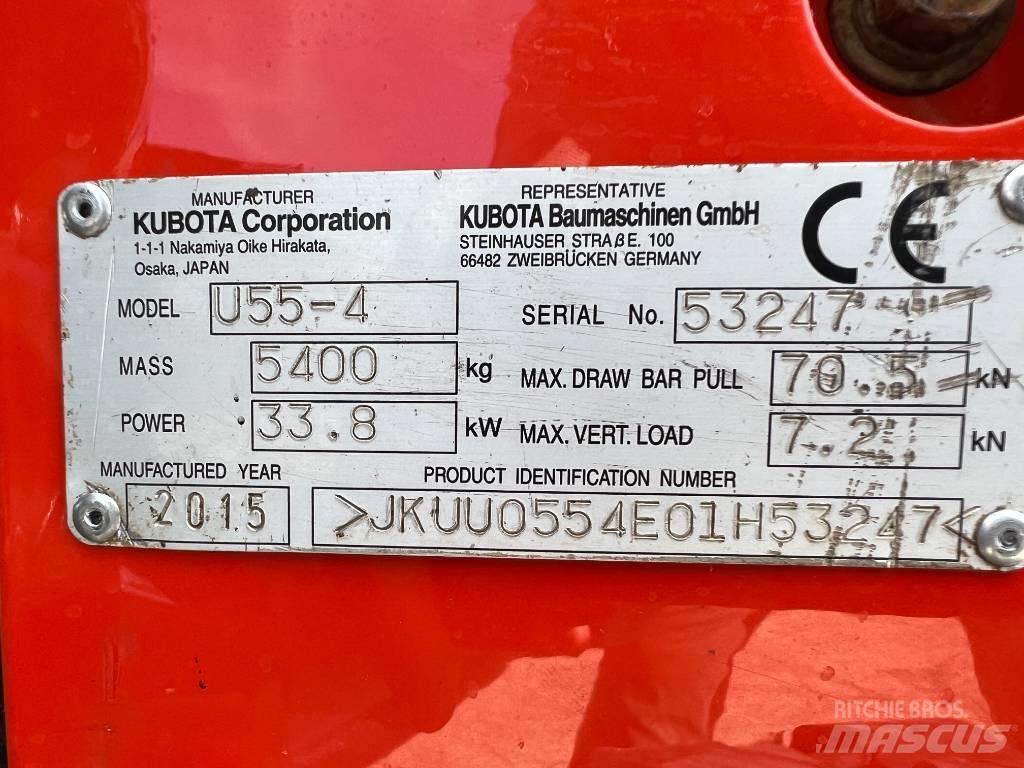Kubota U 55-4 Mini Excavators <7t (Mini Diggers)