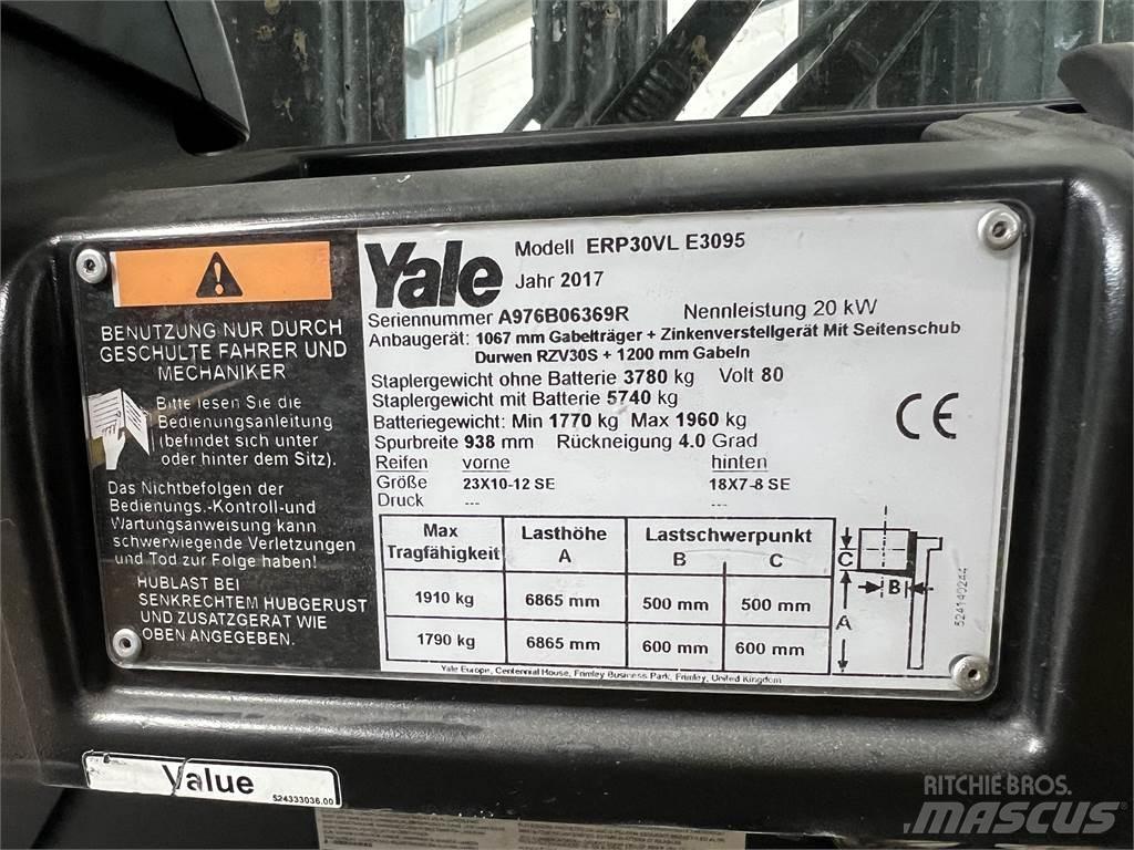 Yale ERP30VL Electric Forklifts