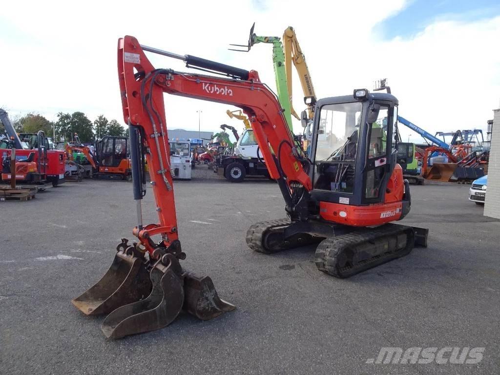 Kubota KX121-3 Mini Excavators <7t (Mini Diggers)