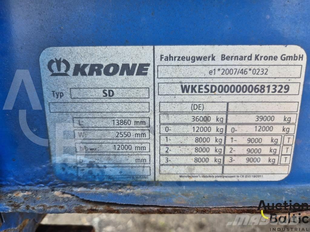 Krone SD Curtain  trailers