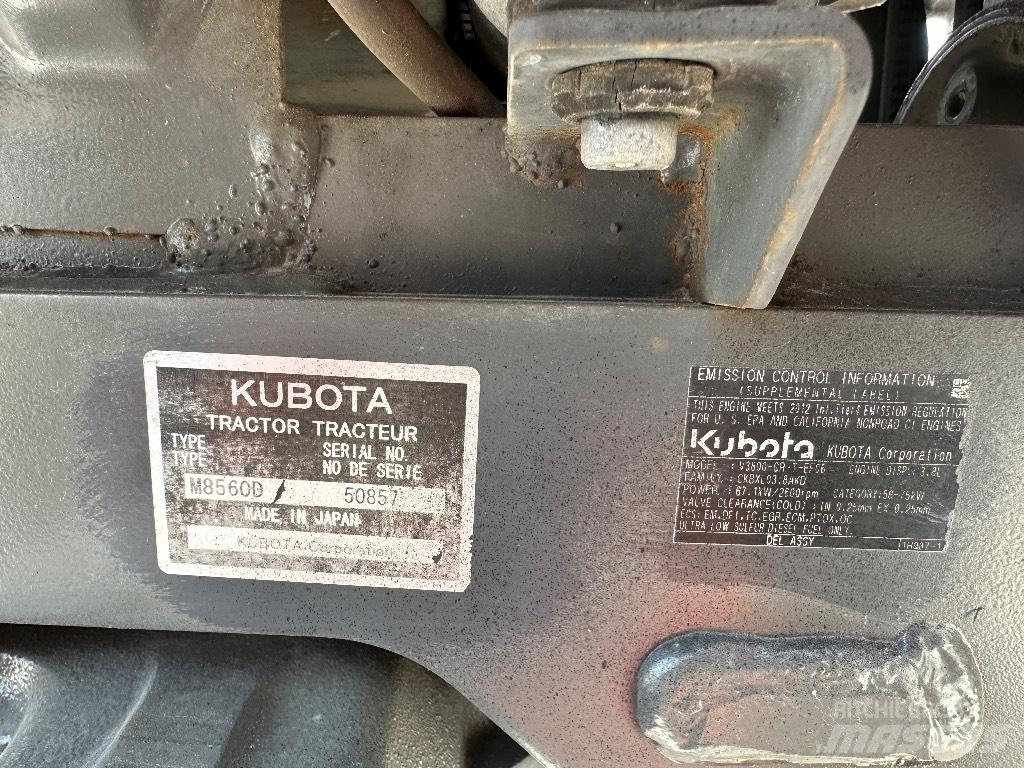 Kubota M8560 Tractors