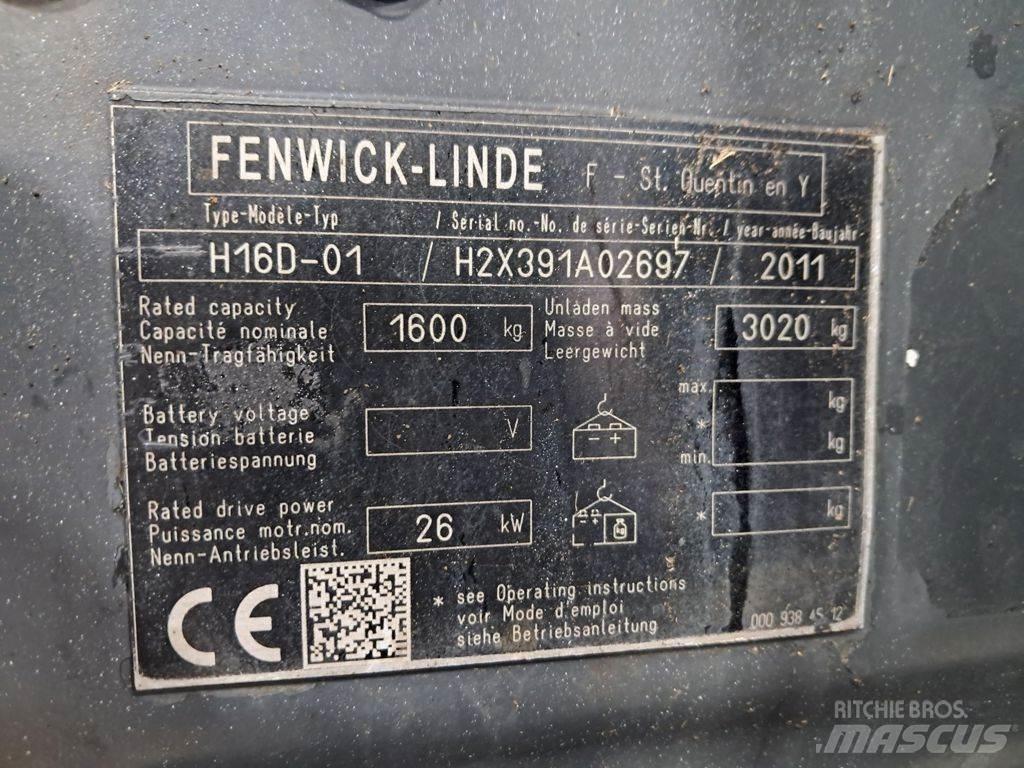 Linde H16D-01 Diesel Forklifts
