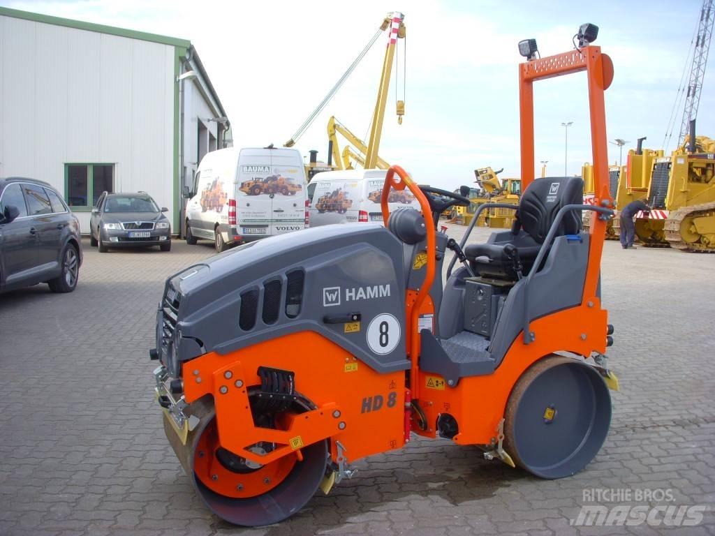 Hamm HD 8 VV Twin drum rollers