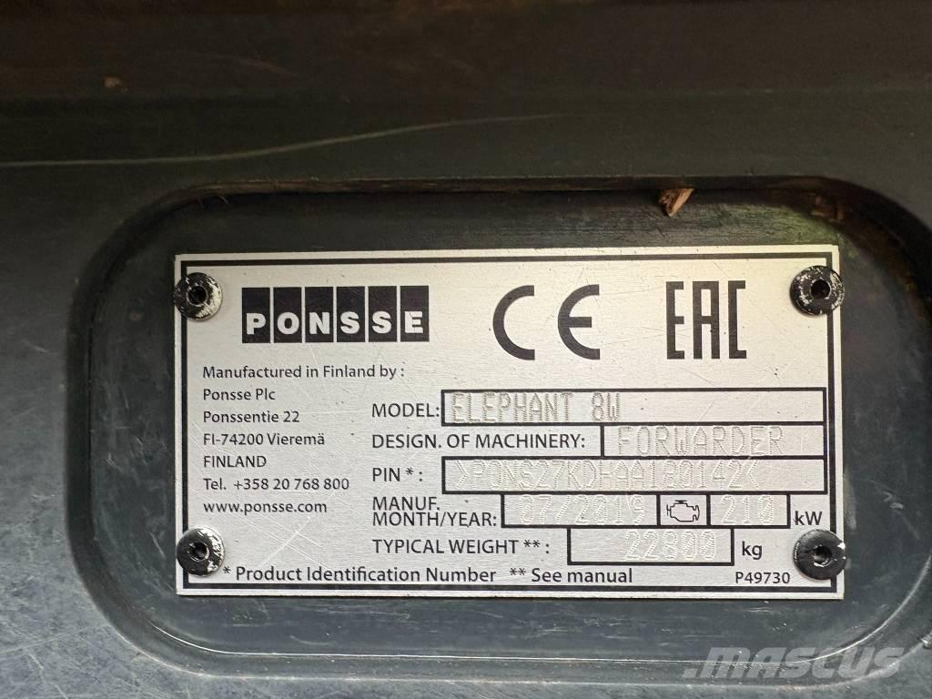 Ponsse Elephant Forwarders