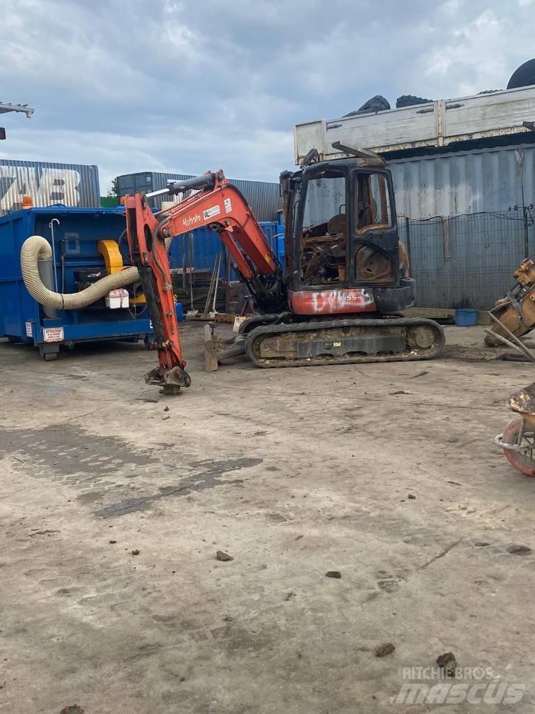 Kubota U 55-4 Booms and dippers