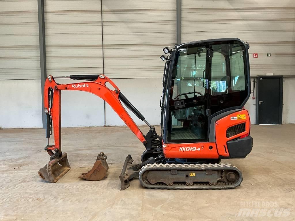 Kubota KX 019-4 Mini Excavators <7t (Mini Diggers)