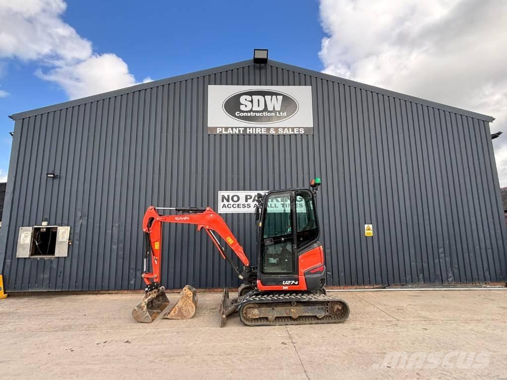 Kubota U 27 Mini Excavators <7t (Mini Diggers)