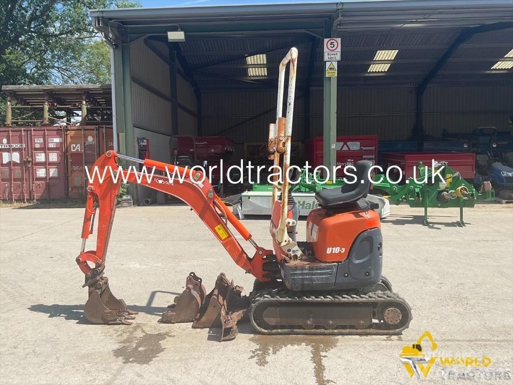 Kubota U 10-3 Mini Excavators <7t (Mini Diggers)