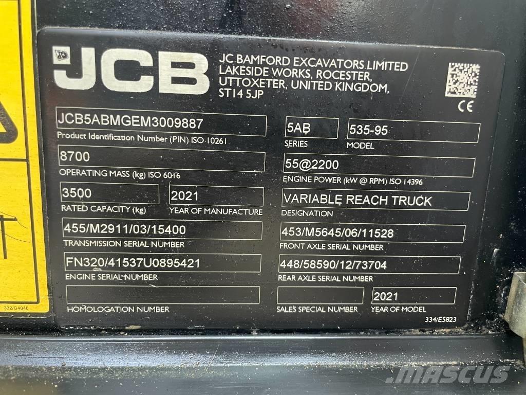 JCB 535-95 Telescopic Handlers