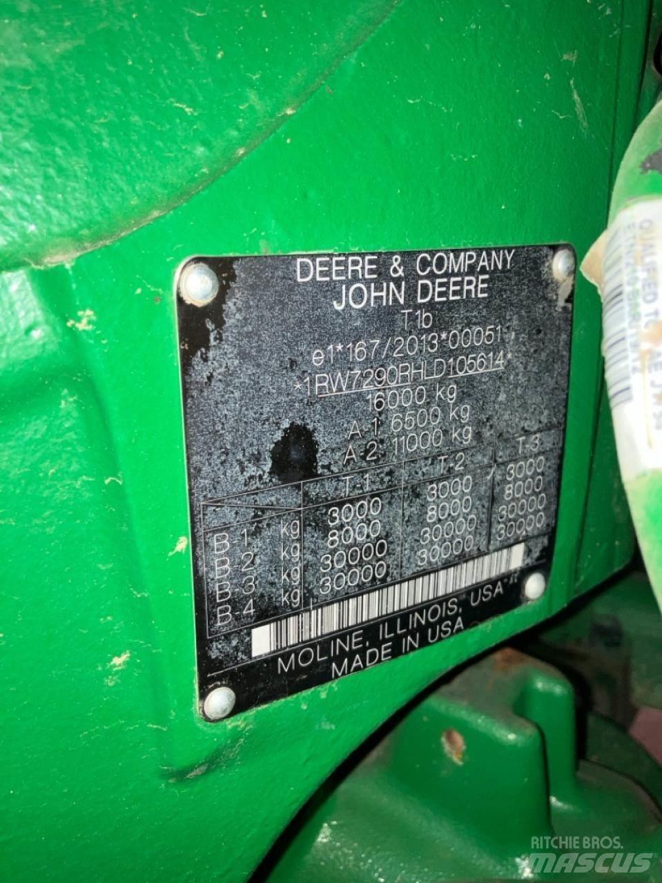 John Deere 7290R Tractors