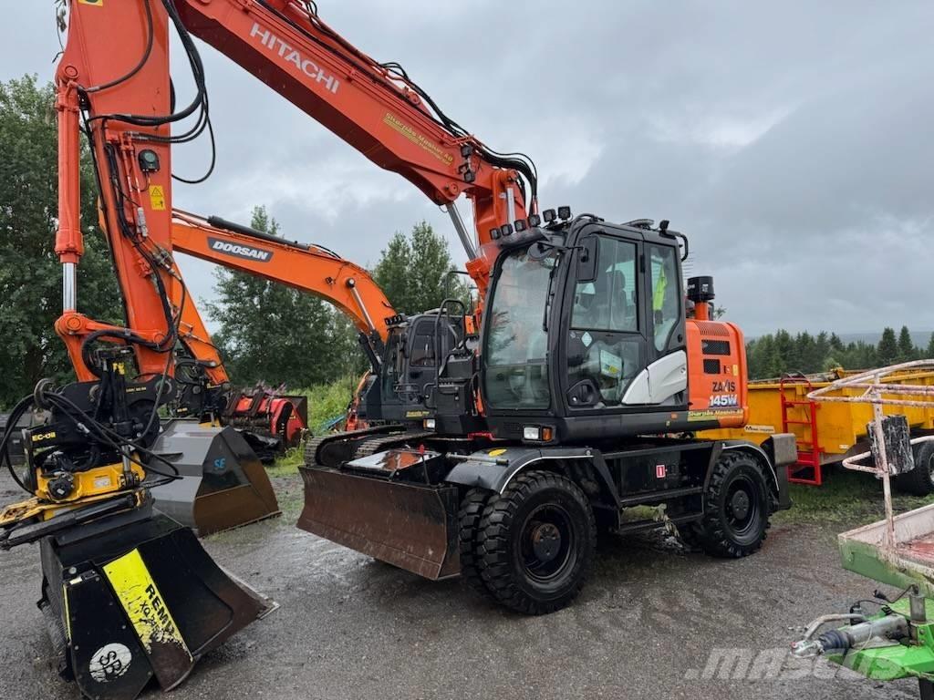Hitachi ZX 145 W-6 Wheeled Excavators