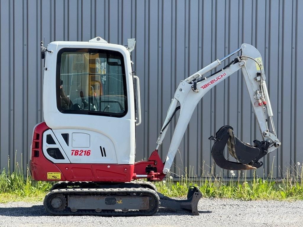Takeuchi TB 216 Mini Excavators <7t (Mini Diggers)