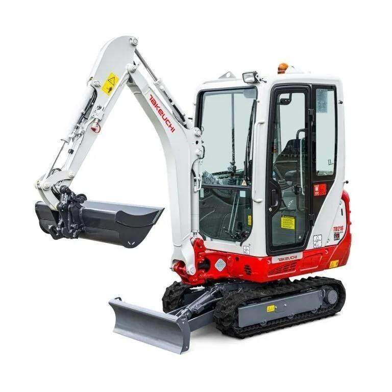 Takeuchi TB216 Mini Excavators <7t (Mini Diggers)