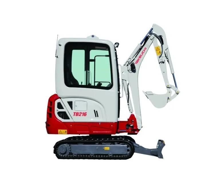 Takeuchi TB216 Mini Excavators <7t (Mini Diggers)