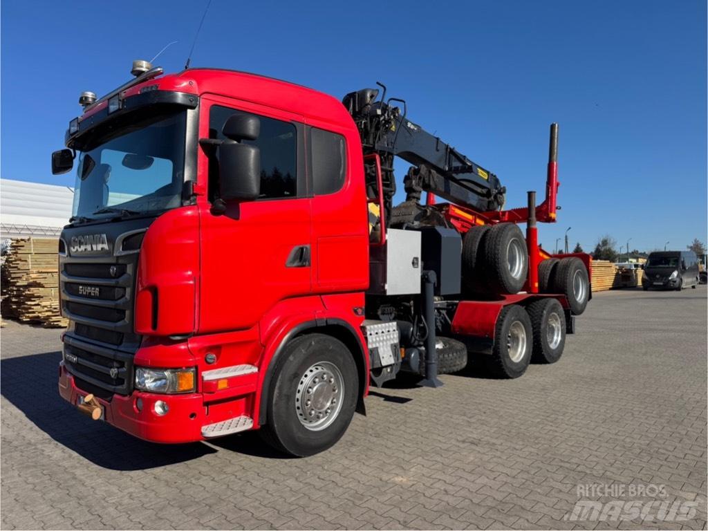 Scania R 560 Log trucks