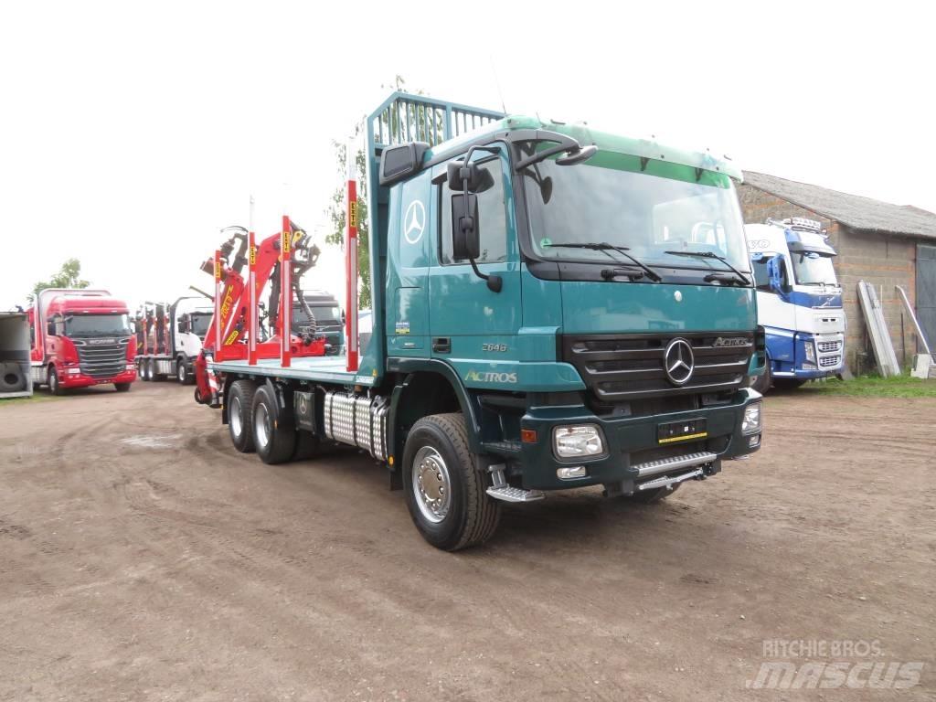 Mercedes-Benz 6X4 Log trucks