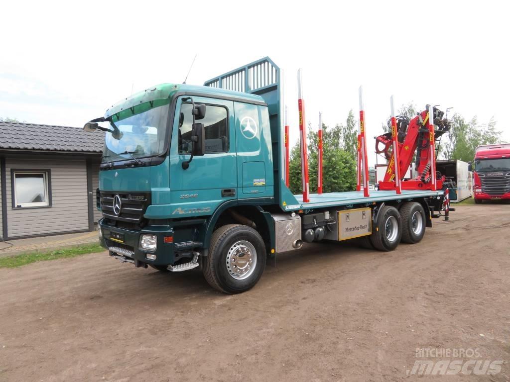 Mercedes-Benz 6X4 Log trucks
