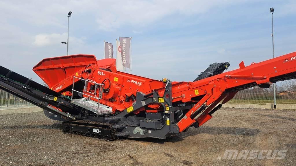 Terex-Finlay 863 Mobile screeners